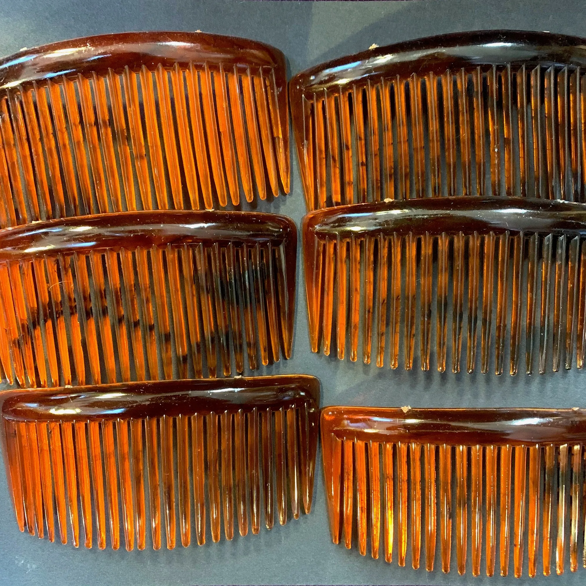 2 BIG 5" Vintage Hair Combs.. Very Effective...