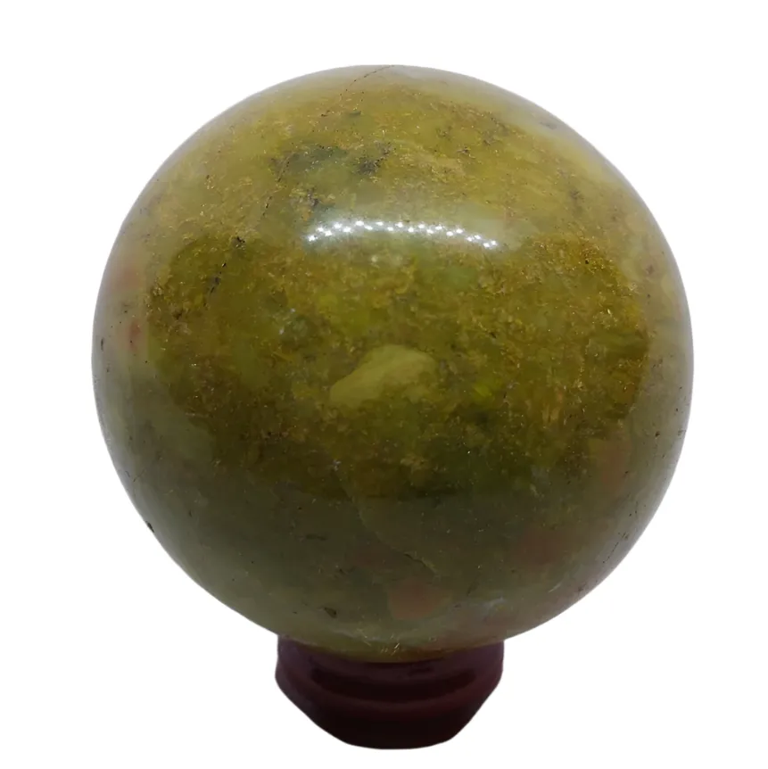 548G Green Opal Crystal Sphere