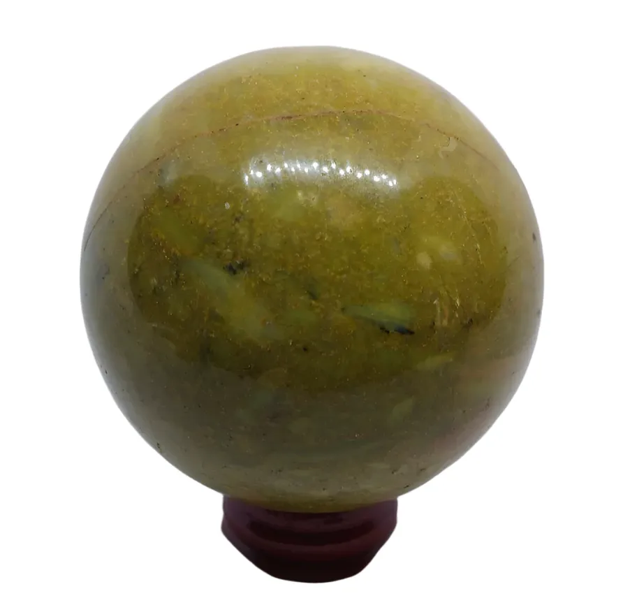 548G Green Opal Crystal Sphere