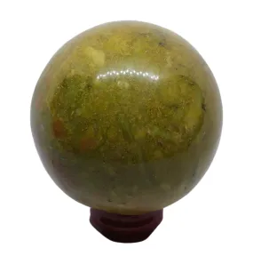 548G Green Opal Crystal Sphere