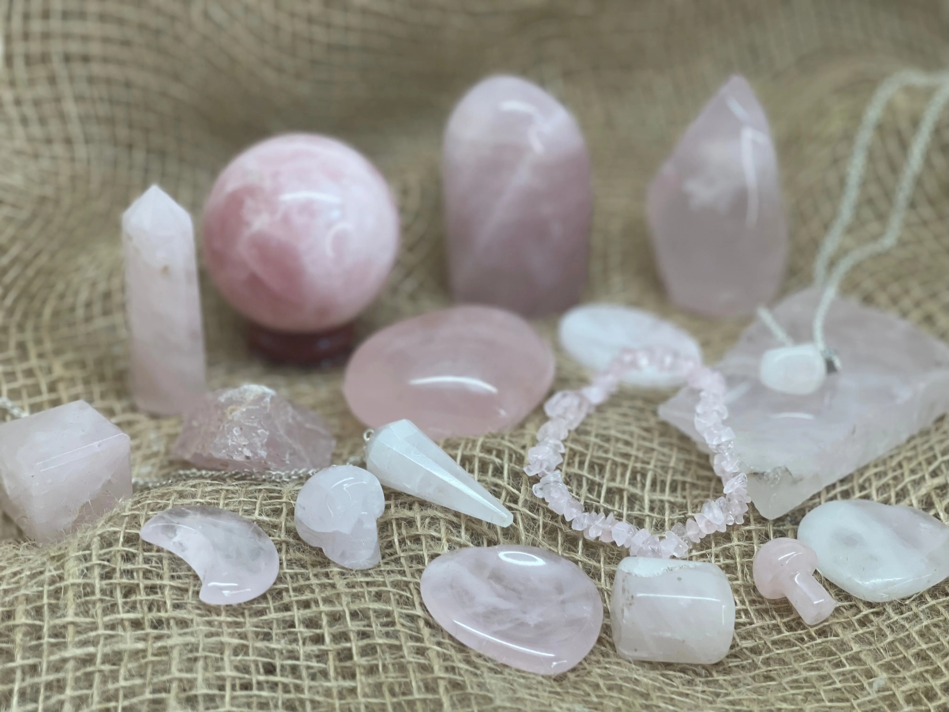 $55.55 INTUITIVELY CHOSEN "ROSE QUARTZ" MYSTERY BOXES 🔮🎁