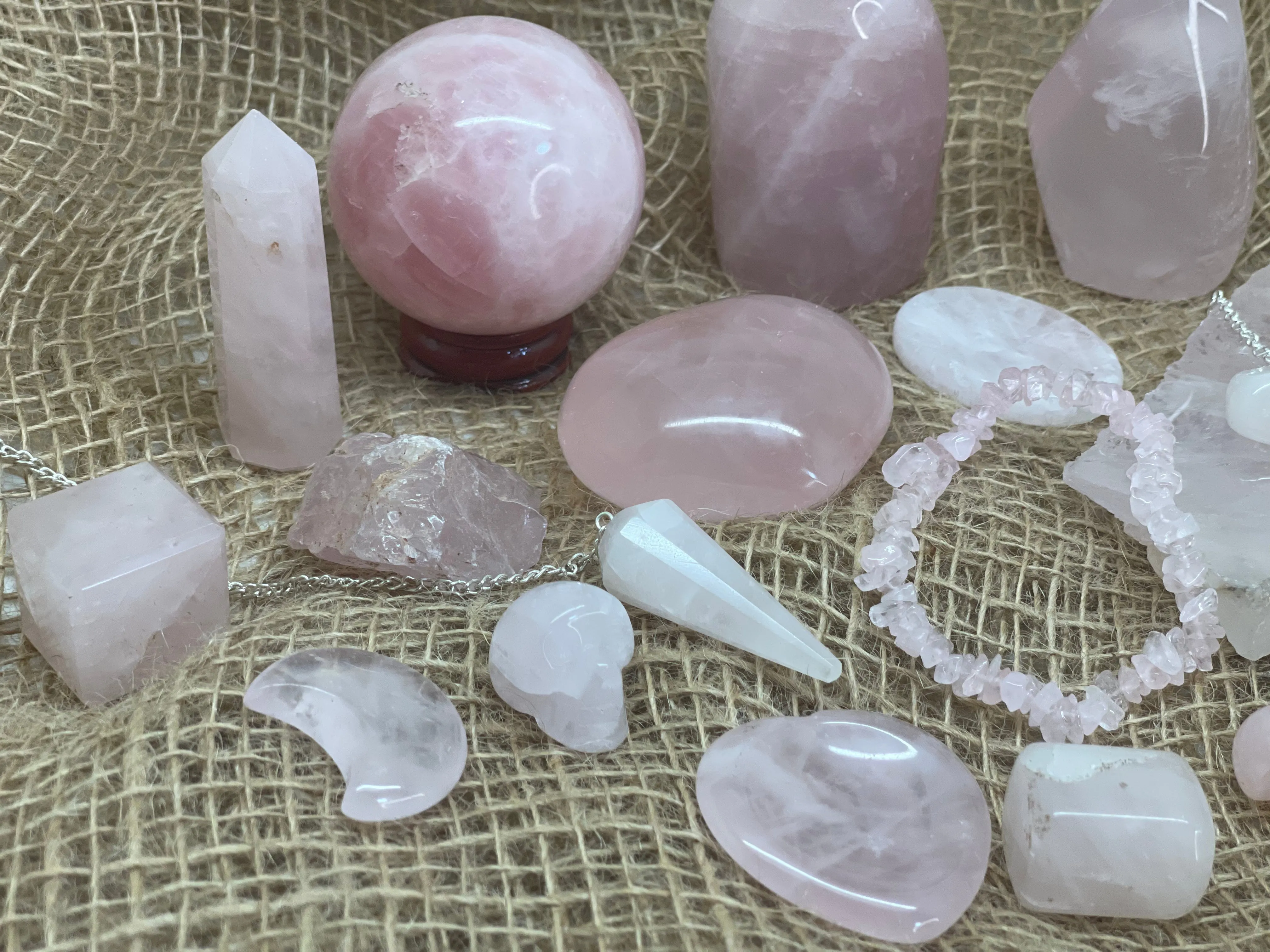 $55.55 INTUITIVELY CHOSEN "ROSE QUARTZ" MYSTERY BOXES 🔮🎁