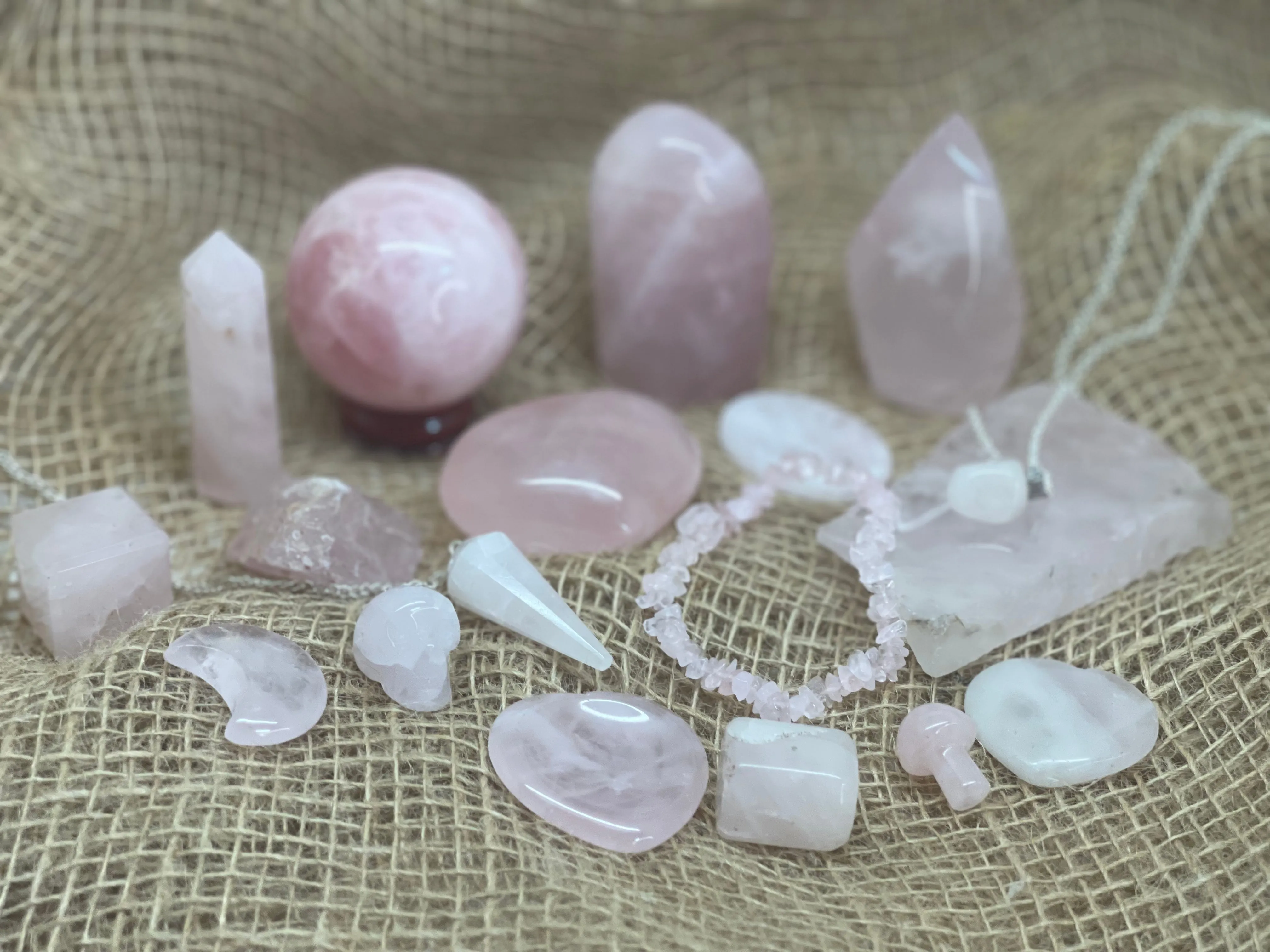 $55.55 INTUITIVELY CHOSEN "ROSE QUARTZ" MYSTERY BOXES 🔮🎁