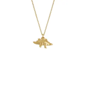 Alex Monroe Teeny Tiny Stegosaurus Necklace