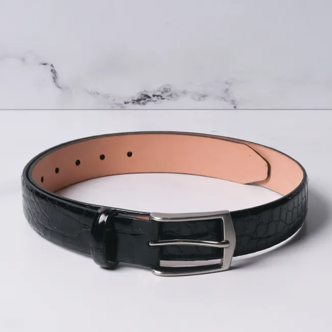 Alligator Belt by Martin Dingman — Black