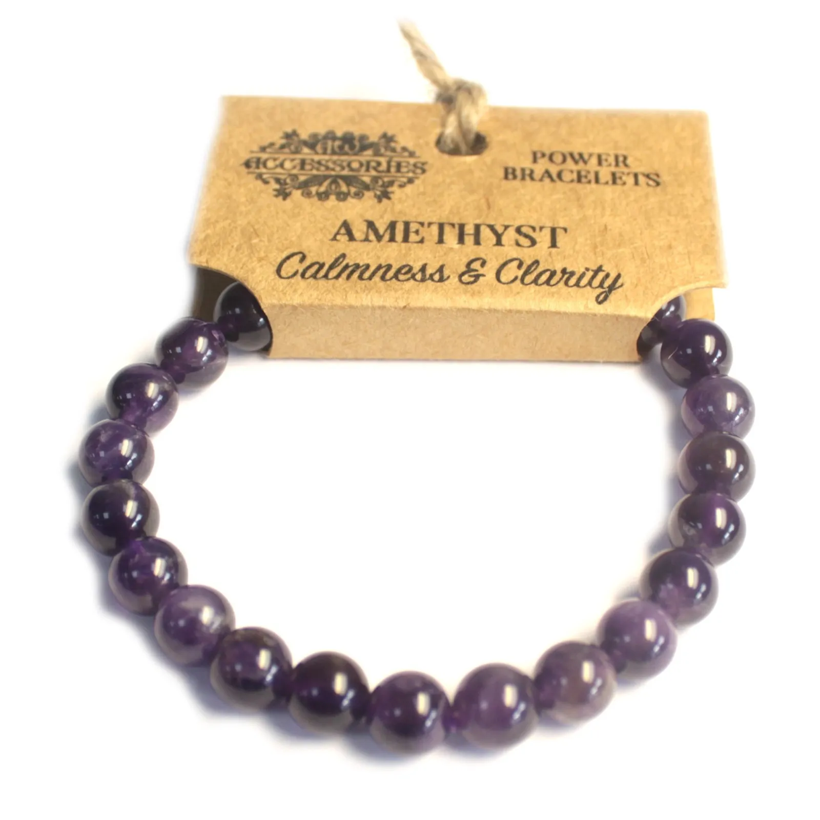 Amethyst Power Bracelet - Enhance Your Style and Well-being with Natural Healing Properties