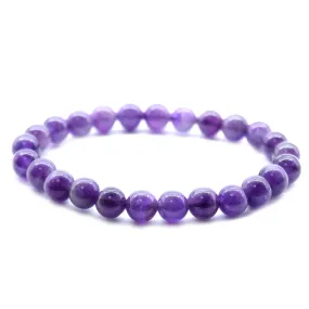 Amethyst Power Bracelet - Enhance Your Style and Well-being with Natural Healing Properties