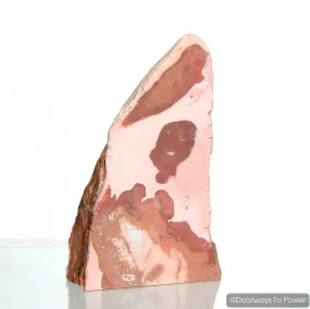 Angelic Pink Opal Crystal Sculpture  'Museum Quality' XL 13 lbs