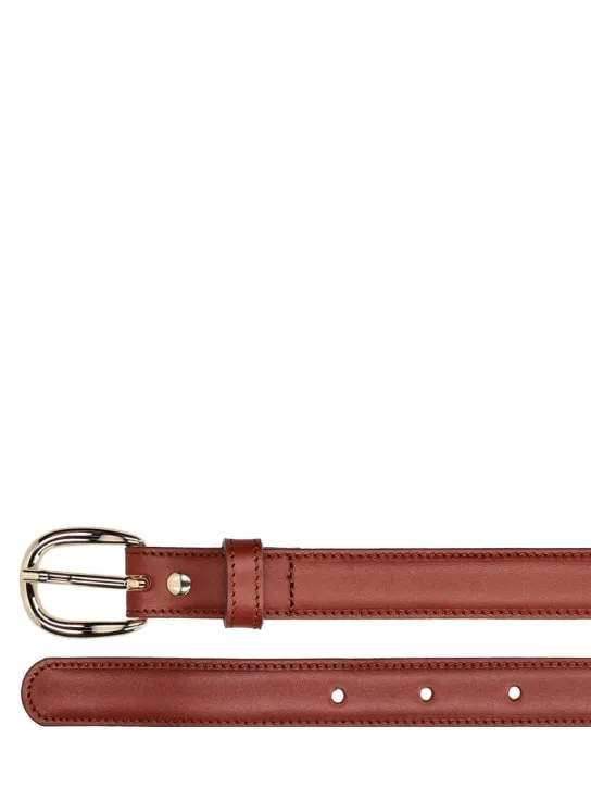 A.P.C.   Rosette leather belt 