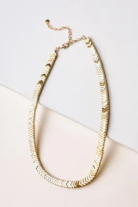 Arrow Necklace in Gold