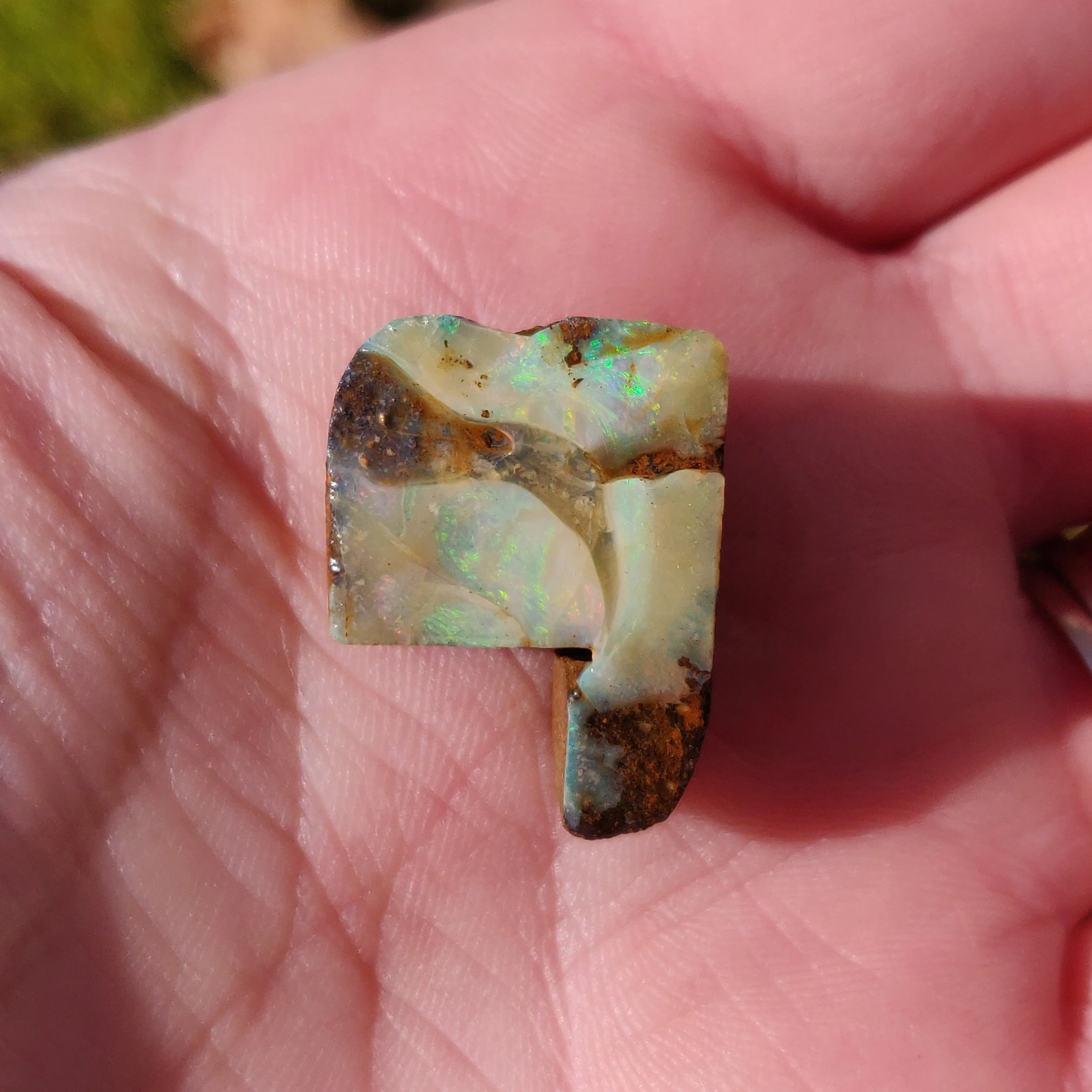 Australian Boulder Opal Rough Specimen(#3)