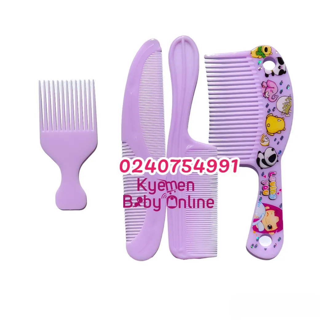 Baby Comb Set (4Pcs) Enjoy