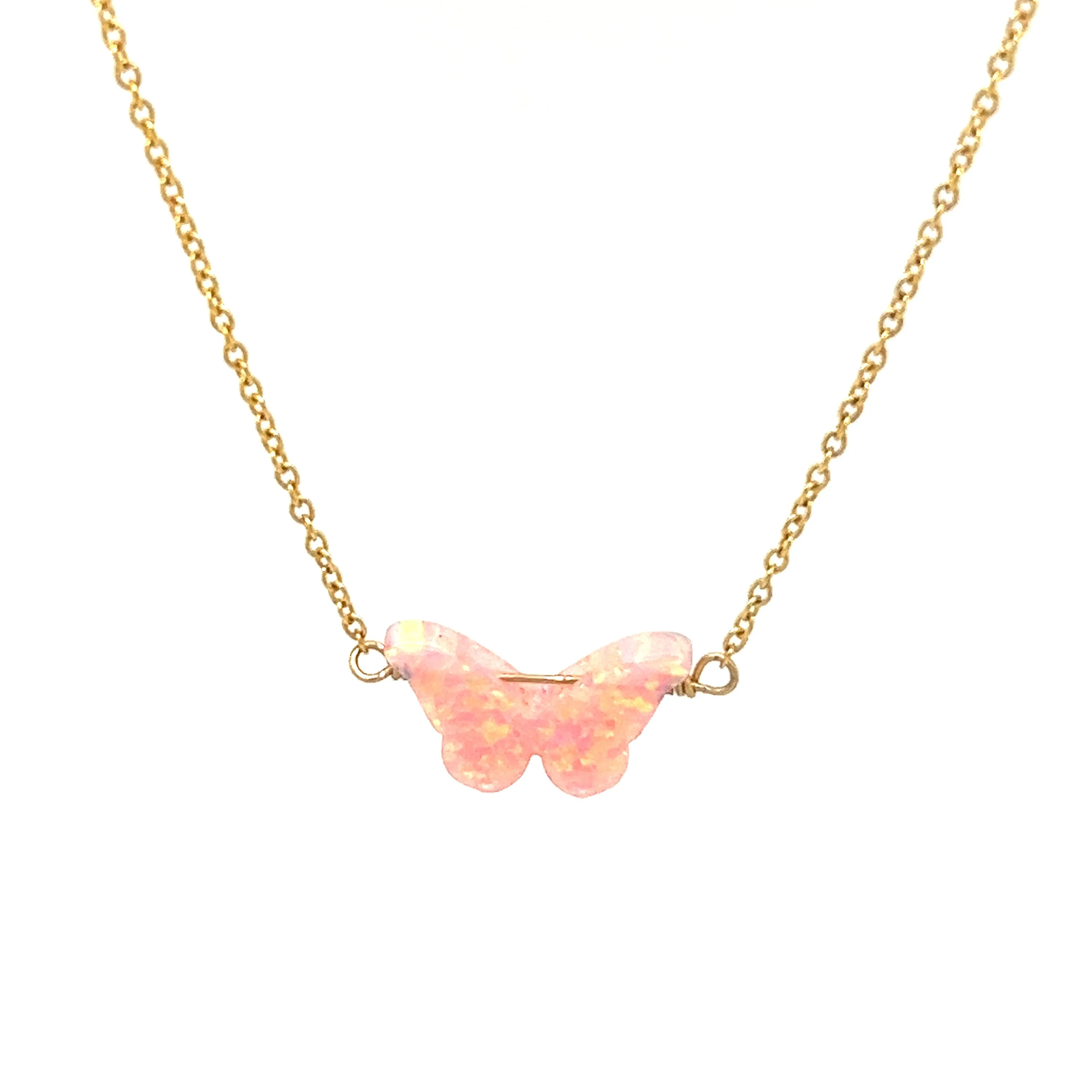 bara boheme | "BUTTERFLY" Opal Necklace