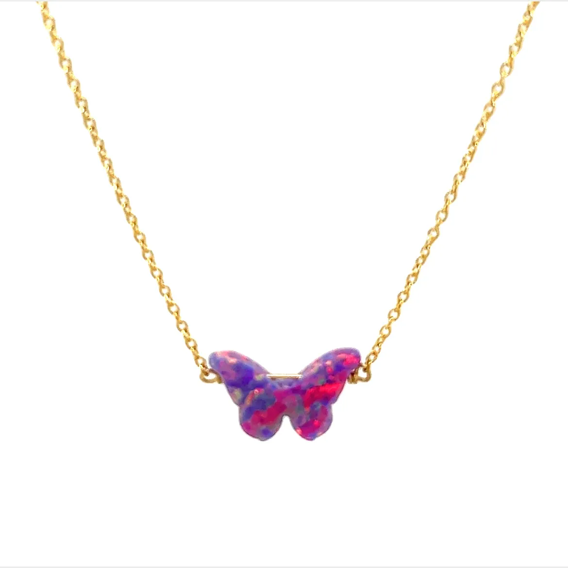 bara boheme | "BUTTERFLY" Opal Necklace