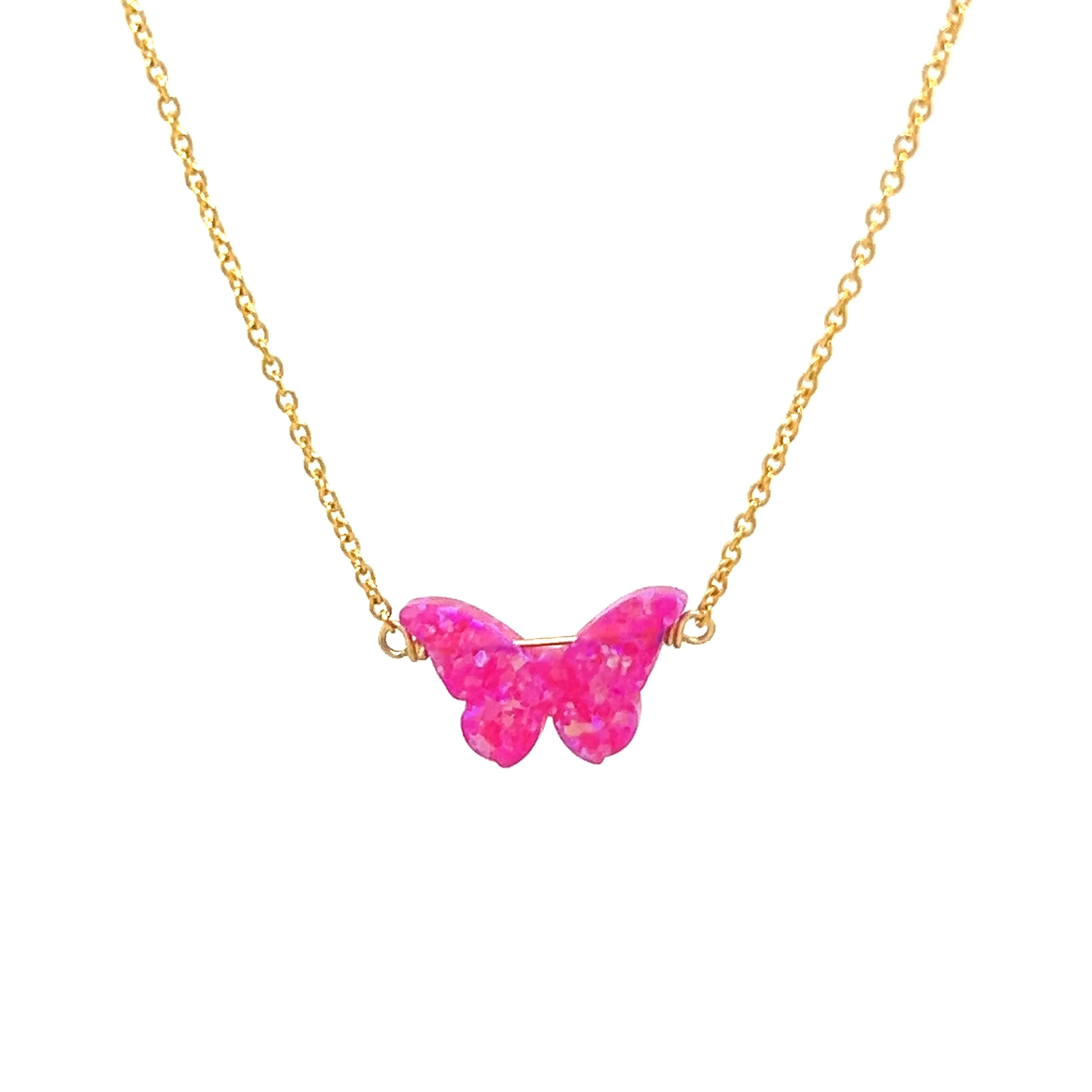 bara boheme | "BUTTERFLY" Opal Necklace