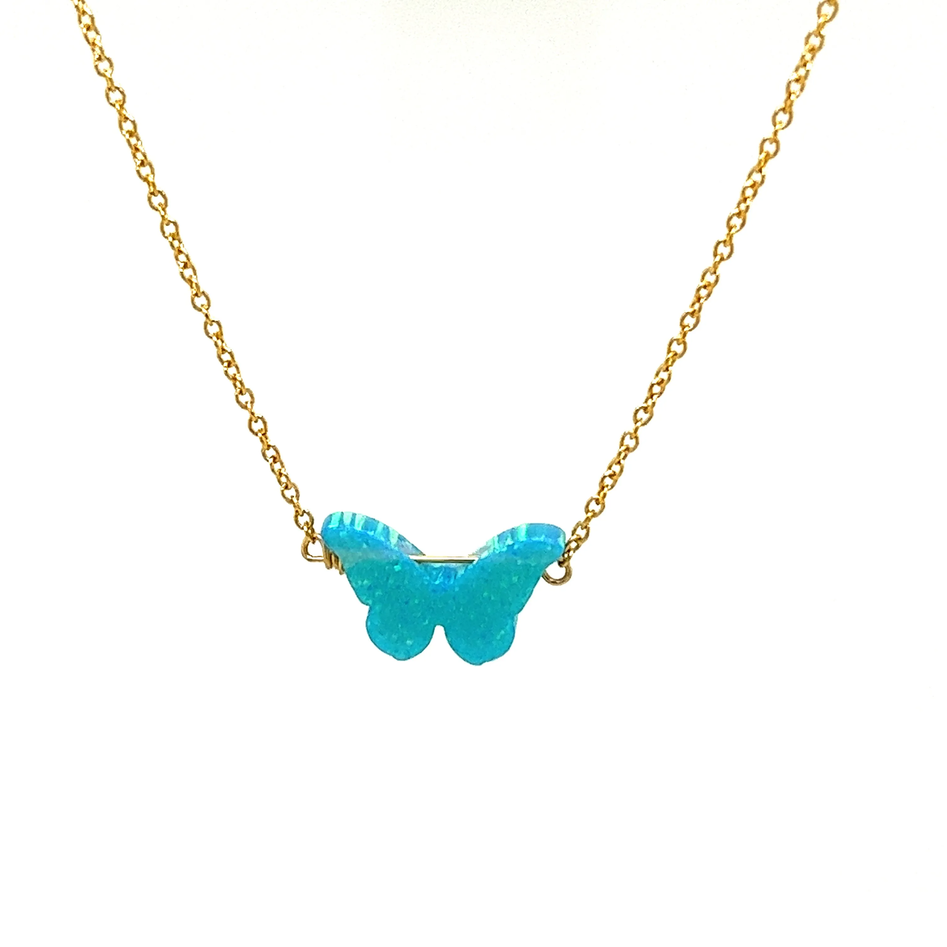 bara boheme | "BUTTERFLY" Opal Necklace