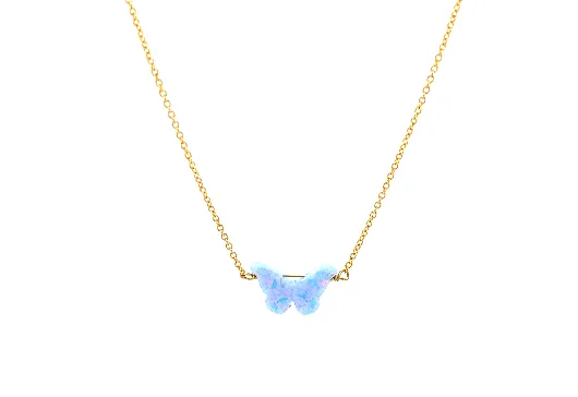 bara boheme | "BUTTERFLY" Opal Necklace