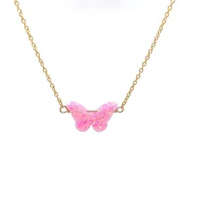 bara boheme | "BUTTERFLY" Opal Necklace