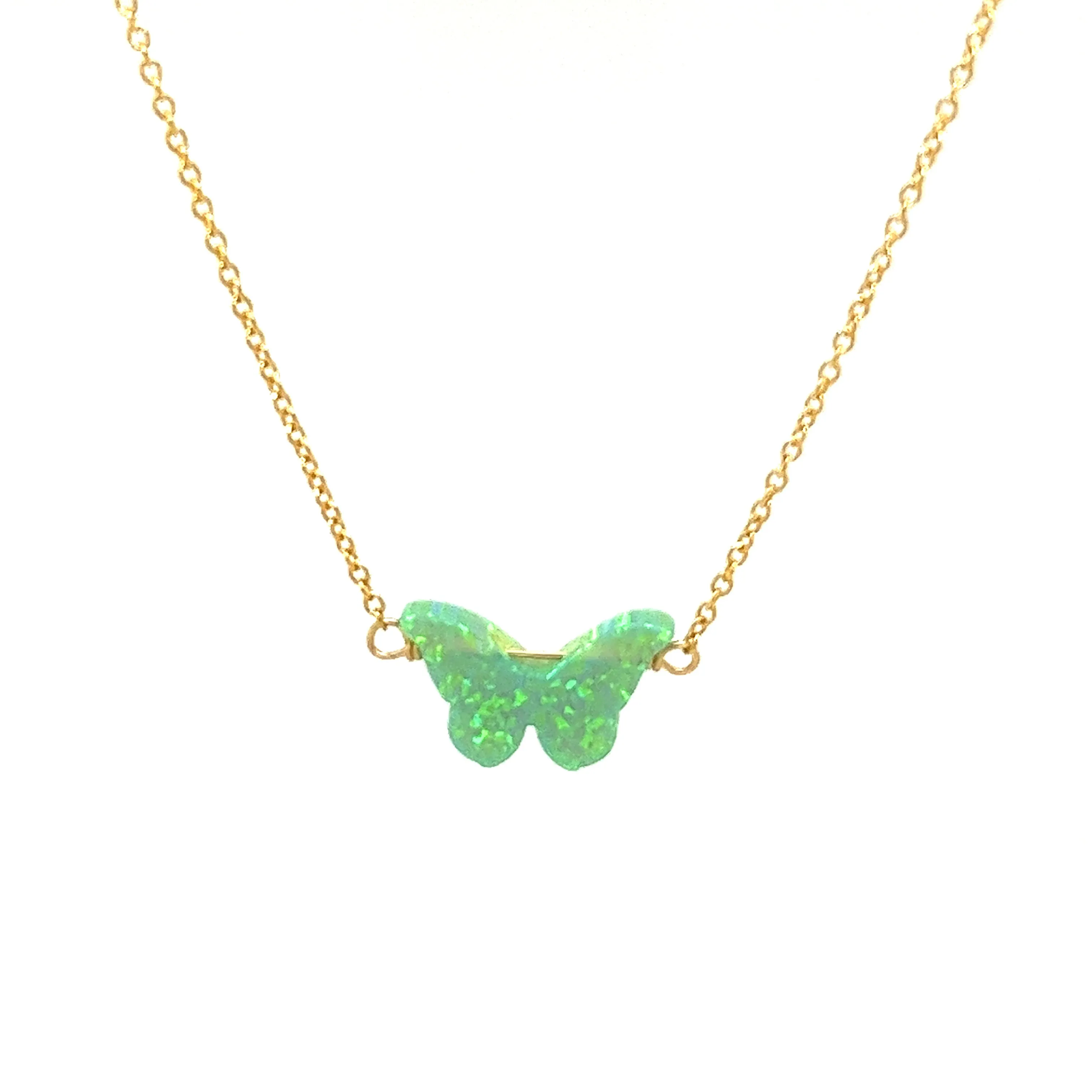 bara boheme | "BUTTERFLY" Opal Necklace