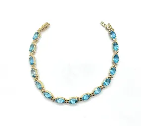 Blue Topaz Bracelet