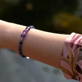 Bluebell - Amethyst Sodalite Bracelet