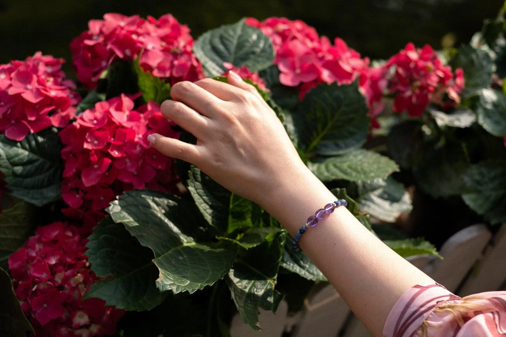 Bluebell - Amethyst Sodalite Bracelet