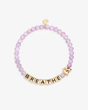 Breathe Bracelet in Light Amethyst