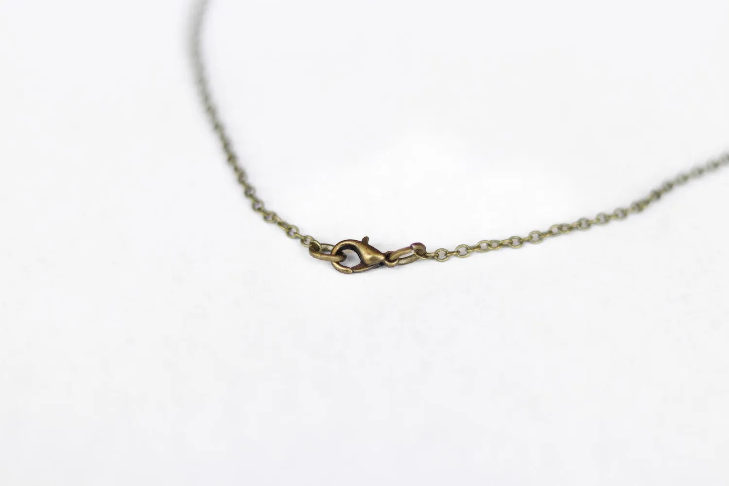 Bronze Chai necklace for men, Hebrew necklace, Jewish necklace from Israel חי