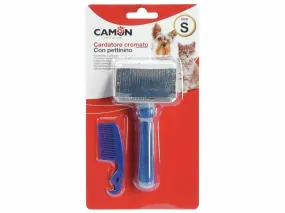 Chr.plat.brush w.sm.comb*XL