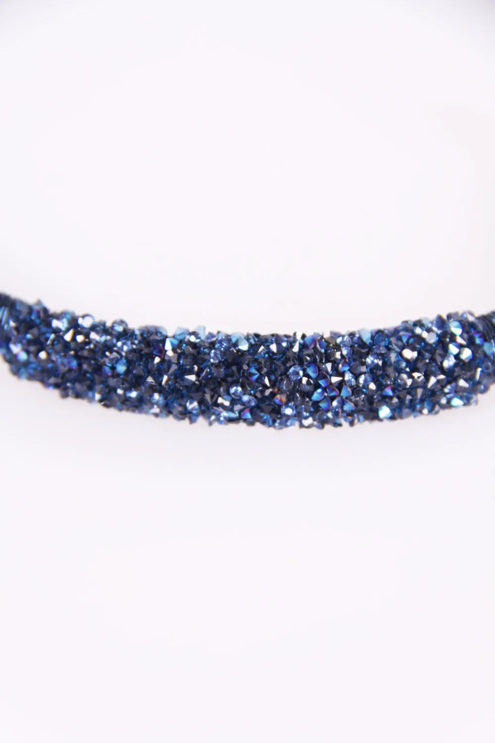 Chunky crystal Double Thread Bracelet