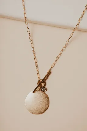 Circle Toggle Necklace