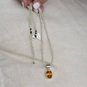 Citrine Helios Necklace