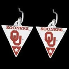 College Earrings - Oklahoma Sooners