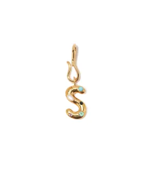 Confetti Letter “S” Mood Charm