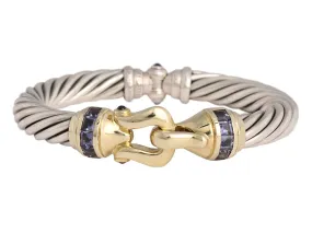 David Yurman Iolite Renaissance Bangle