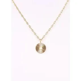 Dowden Charm Necklace Gold