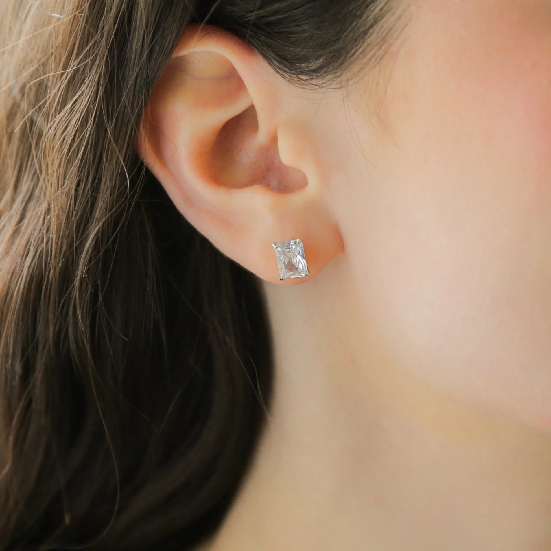 DUCHESS- Silver Earrings For Girls