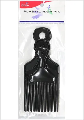 EDEN BLACK PLASTIC HAIR PIK SET