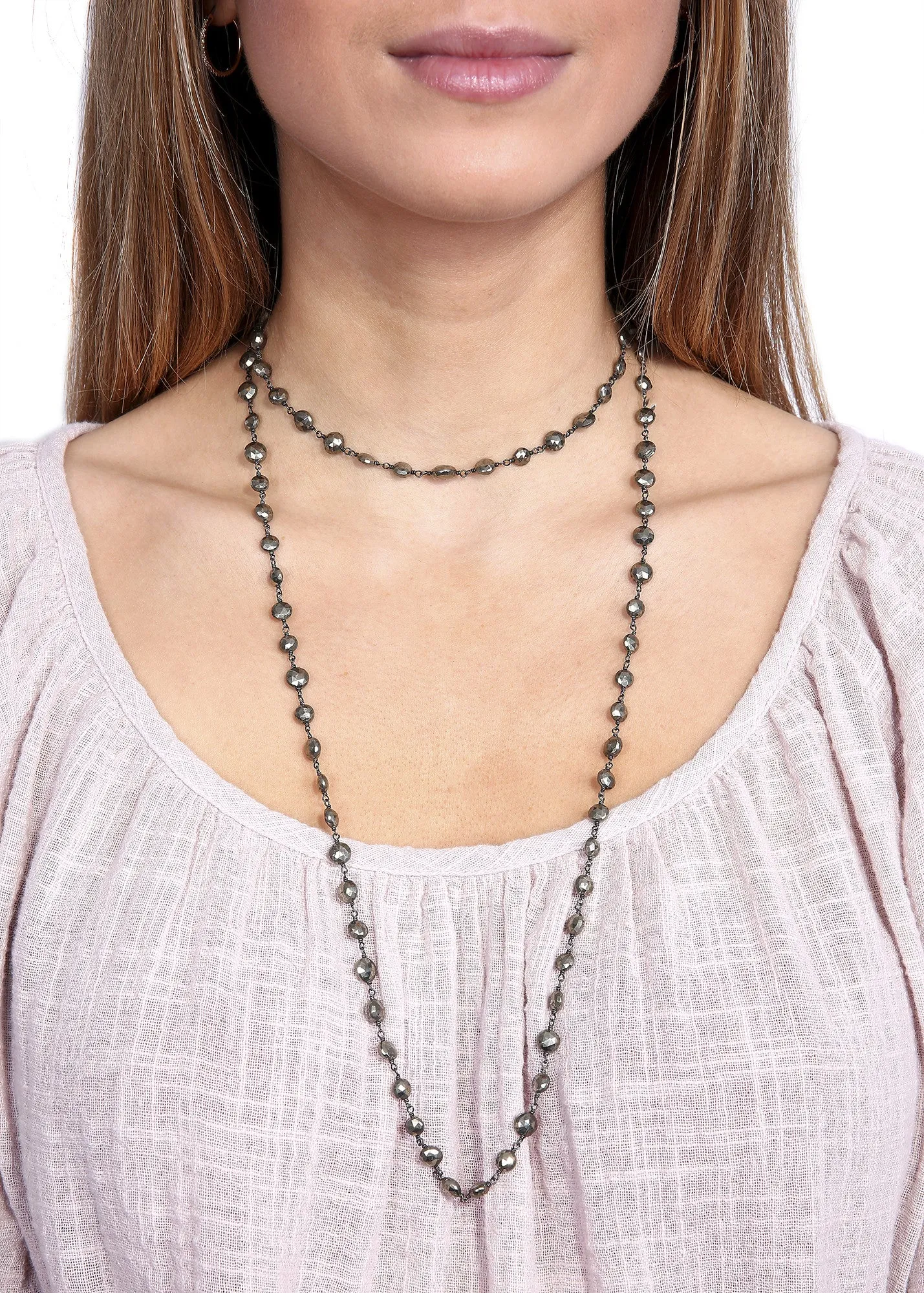 Ela Rae 'Diana' Pynte Coin Thick Chain Necklace