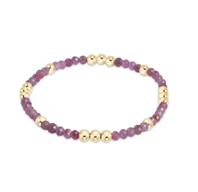 Enewton - Worthy Pattern 3mm Bead Bracelet - Ruby