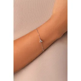 Fan Trio Pear Diamond Bracelet