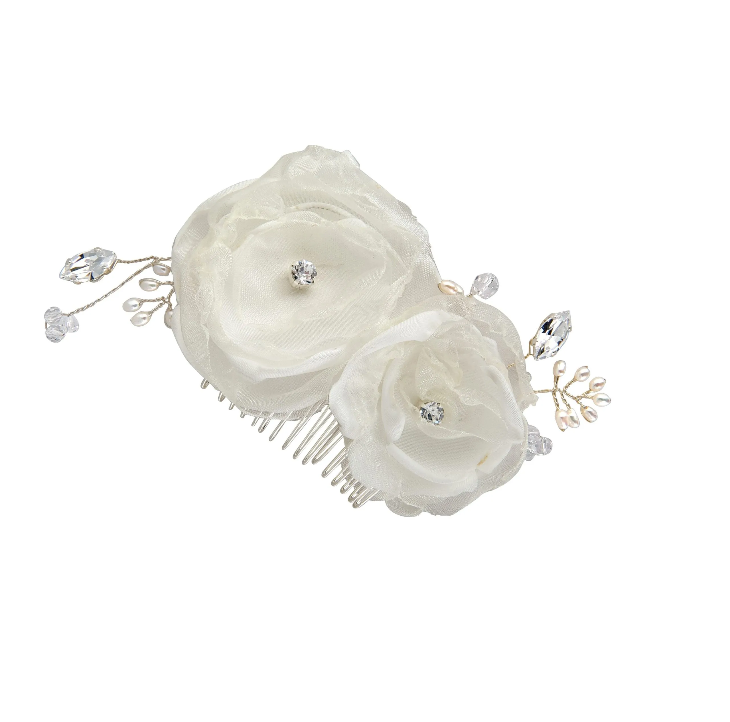 Flora Flower Bridal Hair Comb