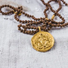 Ganapati • Necklace with Rudraksha