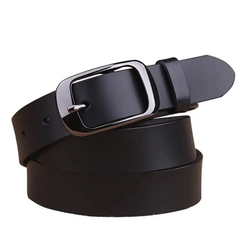 Genuine Leather Belt for Women - Durable and Stylish Fashion Accessory