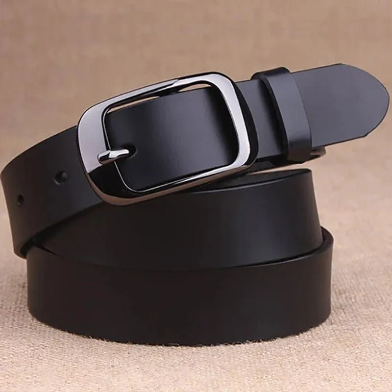 Genuine Leather Belt for Women - Durable and Stylish Fashion Accessory