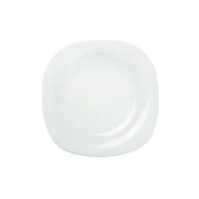 Golden Opal Carine Plain White Dinner Serving Square Plate 31cm (Set of 6)