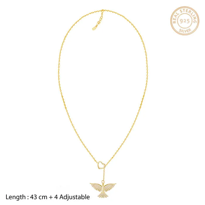 Golden Phoenix Necklace