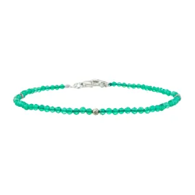 Green Onyx, Single Bracelet