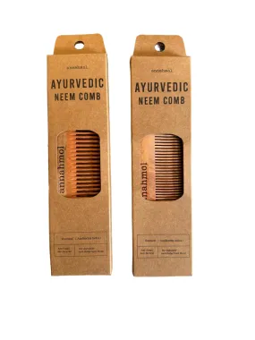 Handmade Ayurvedic Neem Comb: Great for Hair Salons