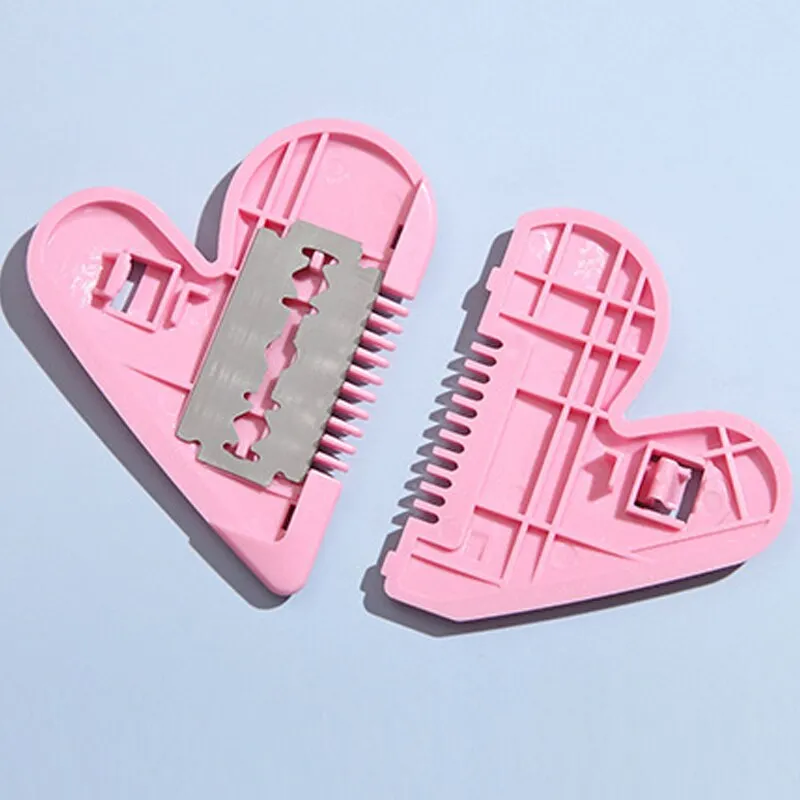 Heart Shape Hair Cutting Comb